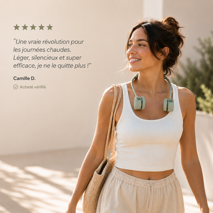 Ventora Loop — Ventilateur Nuque Sans Fil