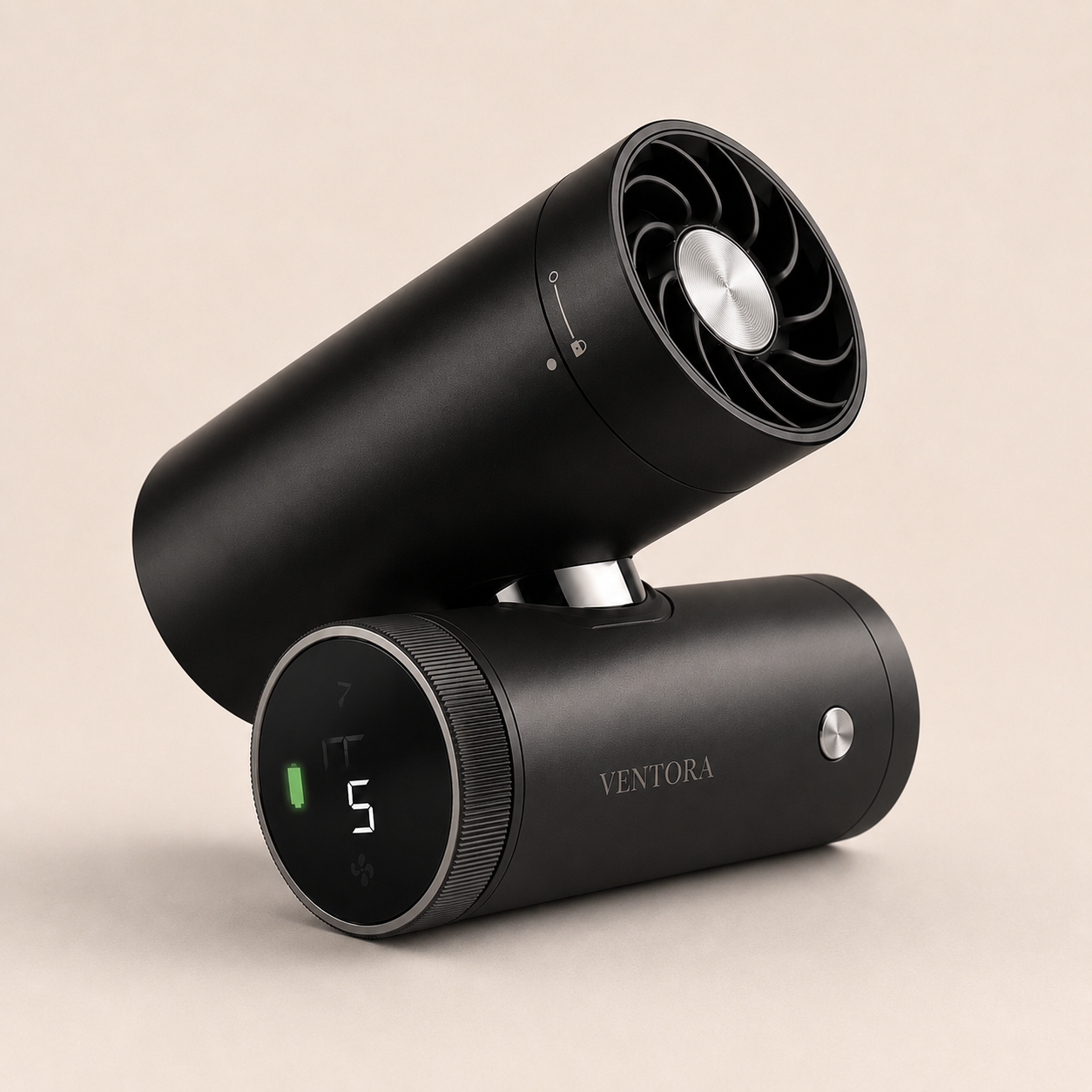 Ventora Pulse — Ventilateur 3-en-1 Rafraîchissant, Brumisateur & Contact Froid
